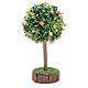 Orange tree for nativity scene in wood and resin s2