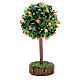 Arbre d'oranges pour bricolage crèche en bois et résine s2
