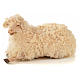 Kit 3 pecore con lana per presepe napoletano con pastori di 22 cm s4