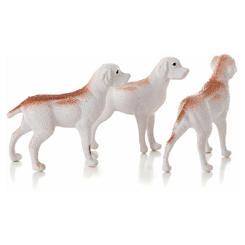 Nativity figurine, dogs 12 cm (3 pcs) 2