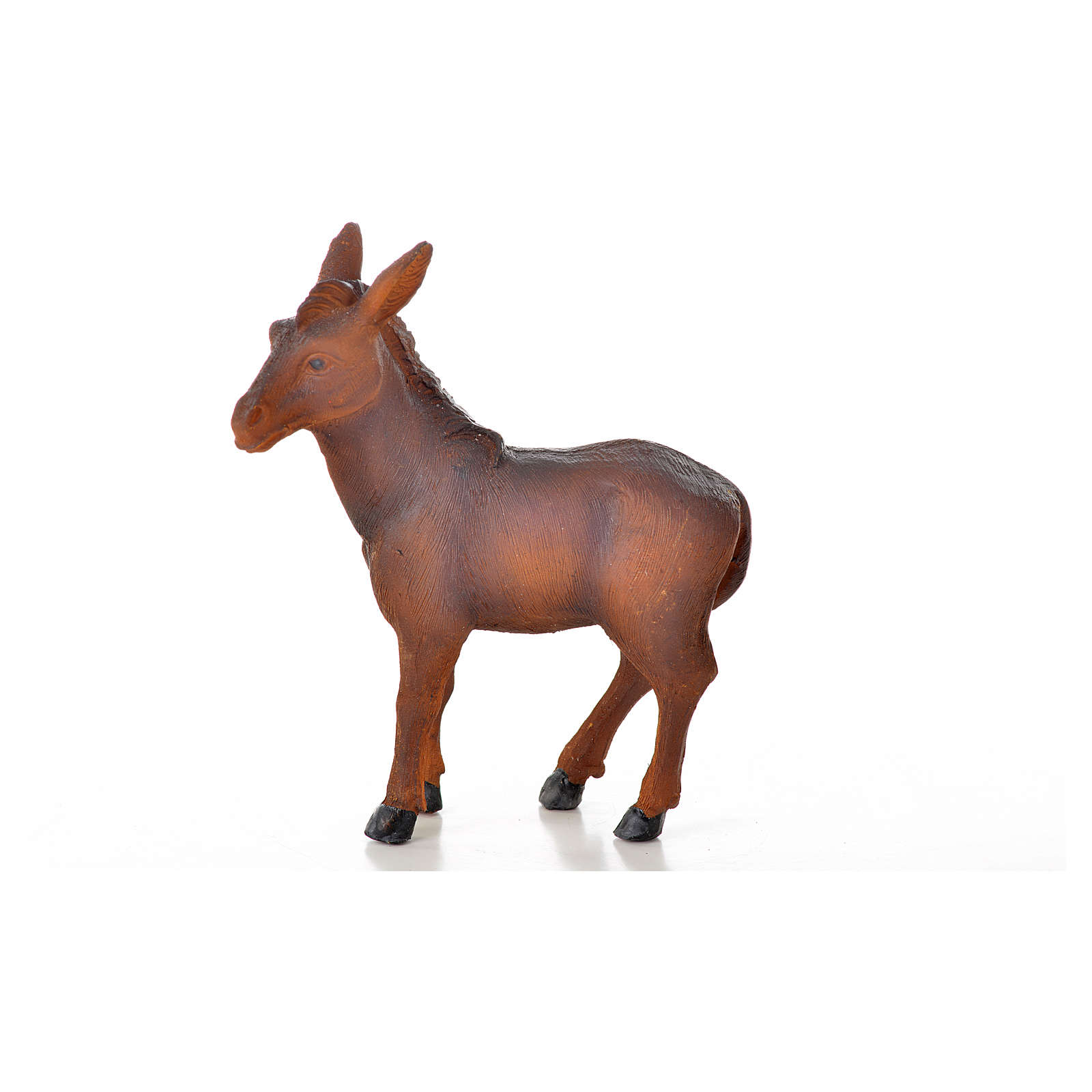 Santons Bœuf Et âne En Résine Pour Crèche 50 Cm - Peints à La Main, Hauteur 20 Cm, Pour Décor De Noël