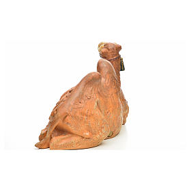 Camelo sentado resina para Presépio com figuras de altura média 45 cm s7