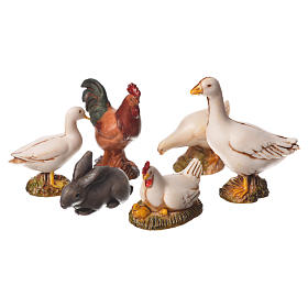 Presepe Moranduzzo: Animali da cortile 6 pz 10 cm Moranduzzo Presepe Moranduzzo: Animali da cortile 6 pz 10 cm Moranduzzo