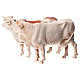 Vacas surtidas, 2 pdz, para belén de Moranduzzo con estatuas de 10 cm. s2