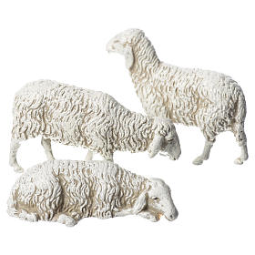 Nativity Scene Sheep 4cm for Moranduzzo 10cm, 3 pieces