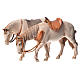 Cavalos 2 peças Moranduzzo para Presépio com figuras de altura média 10 cm s2