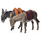 Nativity Scene Donkeys by Moranduzzo 10cm, 2 pieces s2
