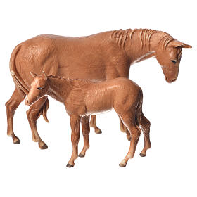 Koń i źrebię Moranduzzo 8 cm