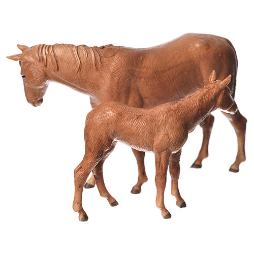 Koń i źrebię Moranduzzo 8 cm 2