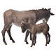 Nativity Scene donkey and colt by Moranduzzo 8cm s2