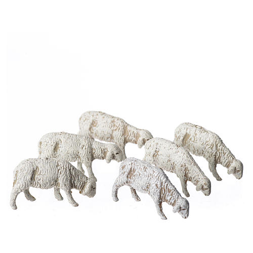 Sheep 6cm Moranduzzo, 6pieces 1