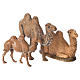 Camelos presépio para Presépio Moranduzzo com figuras de altura média 3,5-6 cm s2