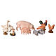 Farm animals, 12pcs for 10cm Moranduzzo collection s2