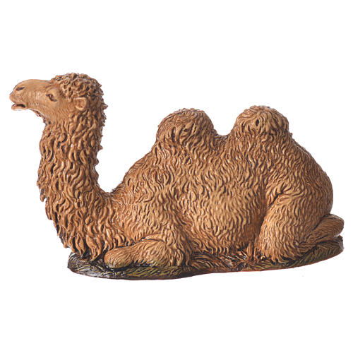 Camelo sentado para Presépio Moranduzzo com figuras de altura média 10 cm 1