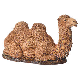 Sitting camel, nativity figurine, 10cm Moranduzzo