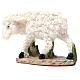 Schaf aus Harz mit Basis für Krippe 8/10cm s2