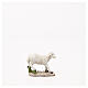 Schaf aus Harz mit Basis für Krippe 18cm s3