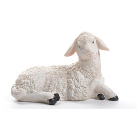 Schaf aus Harz für Krippe 30/40cm