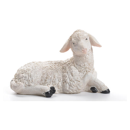 Schaf aus Harz für Krippe 30/40cm 1