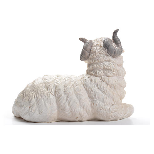 Sheep nativity figurine in resin 50cm 3