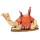 Camelo sentado resina pintada para presépio 10 cm Linha Landi s1
