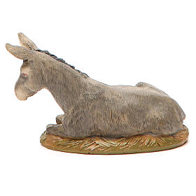 Esel aus Harz Linie M. Landi für 10cm Krippe