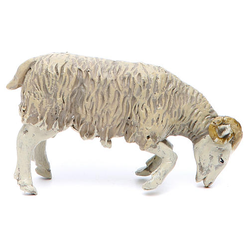 Ram in resin for nativities of 25 cm, 2 pieces 2