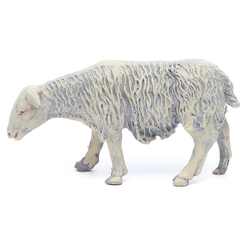 4 Sheep in resin for a 25cm crib 3