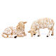 Sheep in resin set of 4 pieces s2