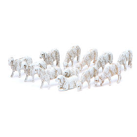 Sheep by Moranduzzo for 6cm nativity scene, set of 12