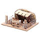 Sheep corral with sheep 6x14.5x11cm, nativity setting s2