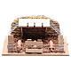 Recinto con maiali 6X14,5X11 cm per presepe s1