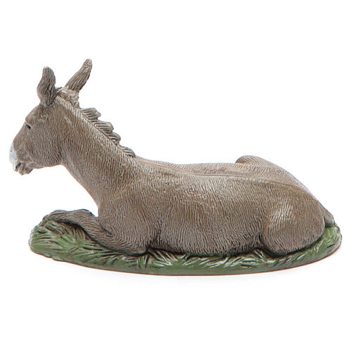 Donkey with base Nativity 10cm Moranduzzo 2