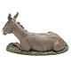 Donkey with base Nativity 10cm Moranduzzo s2