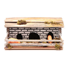 Animales para el pesebre: Ambientación corral con cerdos Animales para el pesebre: Ambientación corral con cerdos