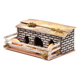 Animali presepe: Ambientazione recinto con maiali Animali presepe: Ambientazione recinto con maiali