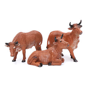 Oxen for 20 cm crib set of 3 pieces