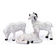 Sheep for 20 cm crib set of 3 pieces s1