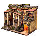 Village with lights and fountain 50x60x40 cm for Neapolitan nativity scene s2