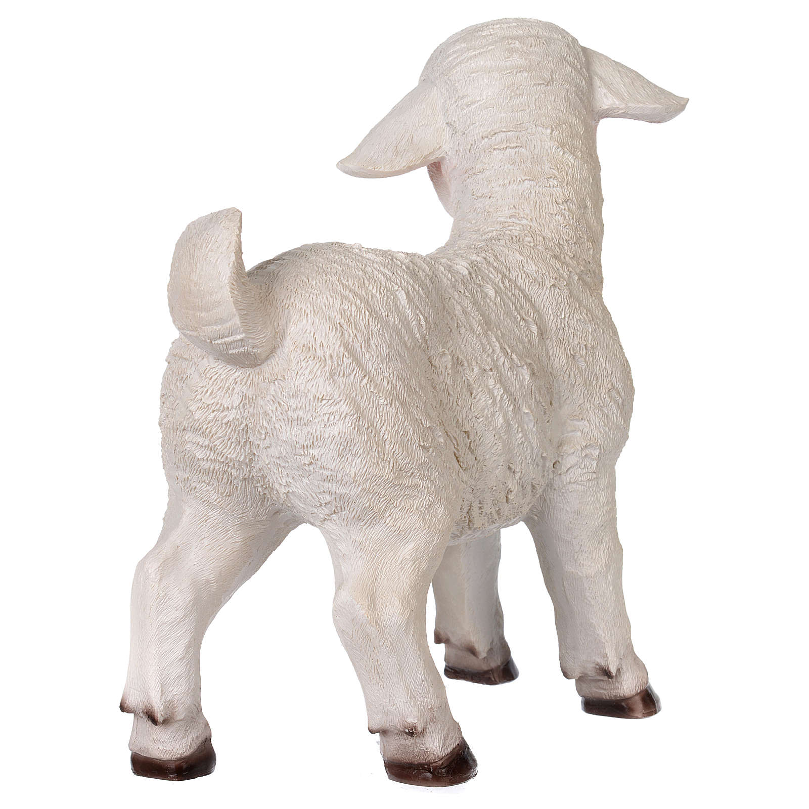 resin lamb figurine