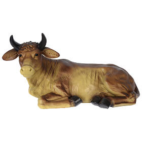 Ox in resin for 60 cm nativity scene