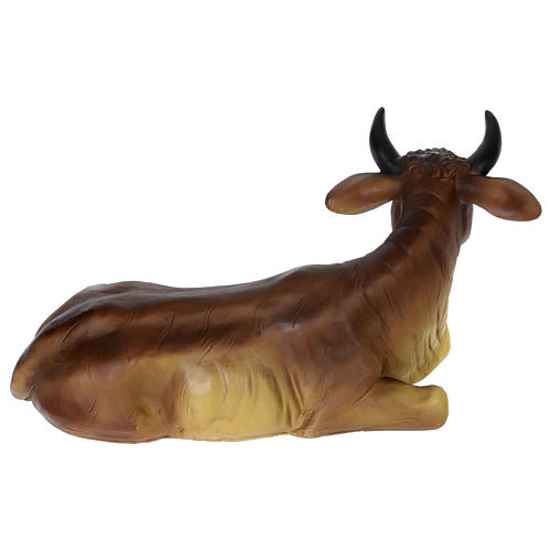 Resin ox figurine for 60 cm Nativity Scene 4