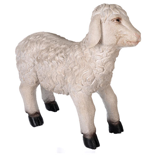 Resin standing sheep for 100-150 cm Nativity Scene 3