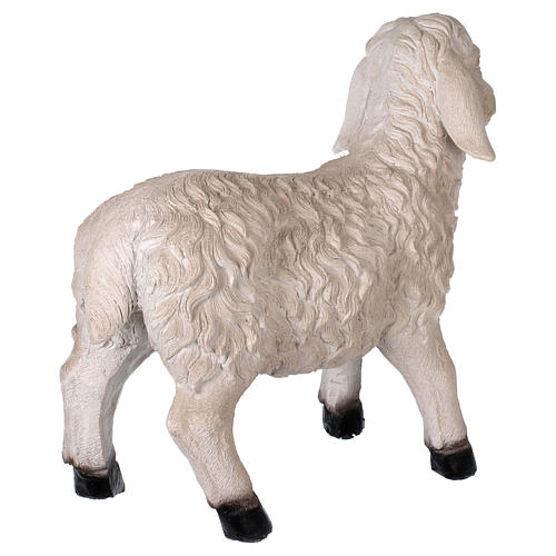 Resin standing sheep for 100-150 cm Nativity Scene 6