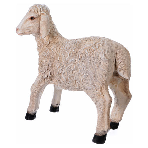 White Sheep in resin 120-160 cm Nativity 4