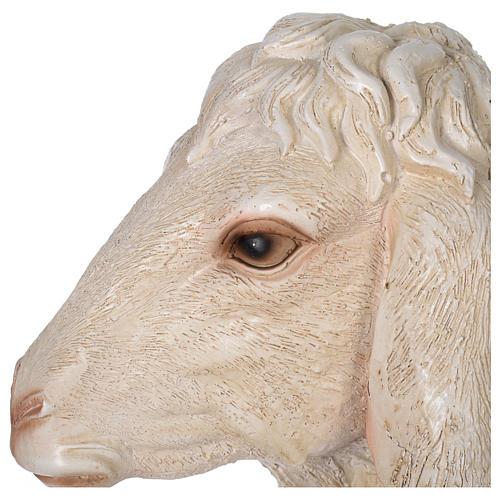 Sheep in resin for 140-160 cm nativity scene 4