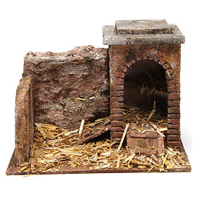 Manger for 12 cm nativity scene