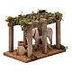 Portico with Horse and Trough 10X20X10 cm for Nativity 10 cm figurines s3