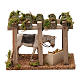 Portico with Horse and Trough 10X20X10 cm for Nativity 10 cm figurines s4