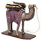 Kamel mit Last stehend aus Terrakotta für 14 cm Krippe s3